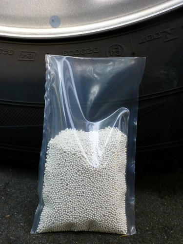 Tire balancing beads - beads, bag