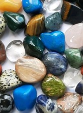 25 Large Healing Crystal Gemstones Tumblestones Quartz Crystal Point Chakra
