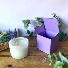 Gift Boxes Lilac Purple Kraft