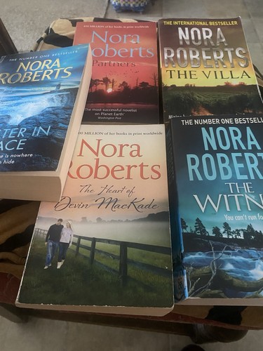 Nora robert books lot - nora,