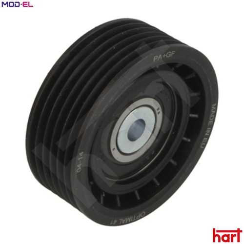 Deflectionguide pulley vribbed - deflectionguide,