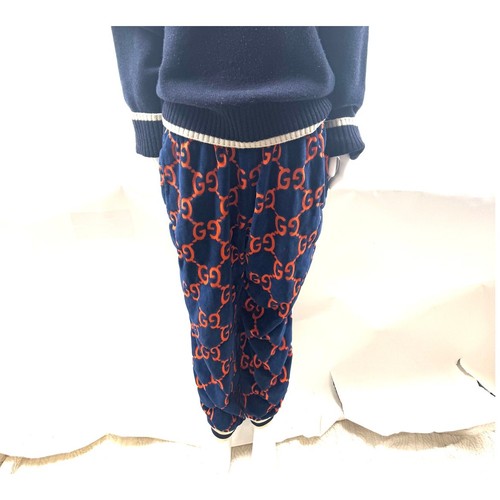 Gucci velour jogger - velour,
