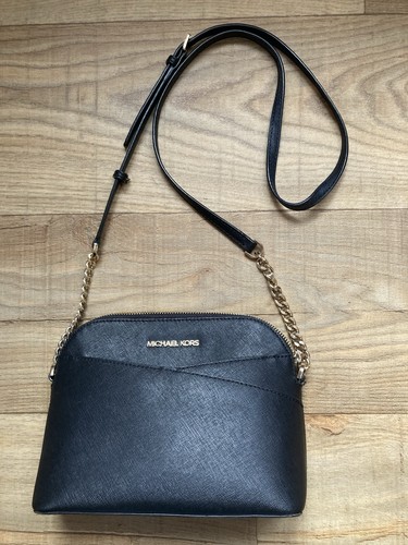 Michael kors black crossbody - black,