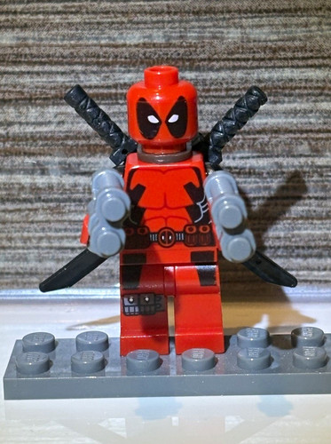 Lego deadpool minifigure - lego,