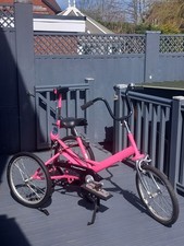 Tomcat Disabled Trike Pink