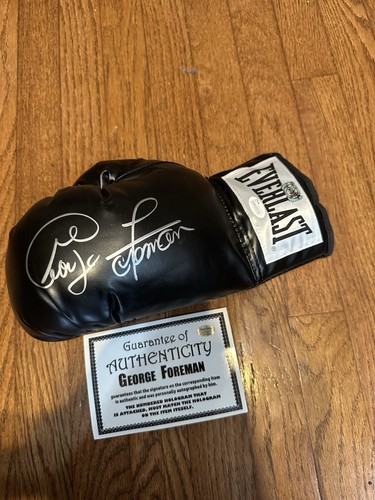 George foreman signed everlast - george,