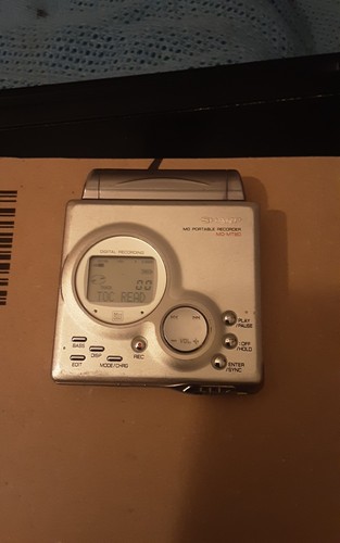 Sharp minidisc player - sharp,