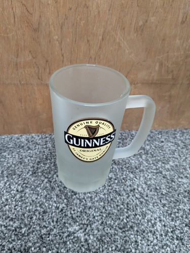 Guinness frosted pint glass - frosted,
