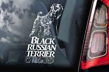 Black Russian Terrier Sticker