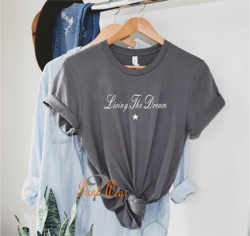 Living the dream slogan - living,