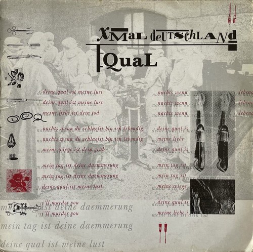 Xmal deutschland qual - xmal,