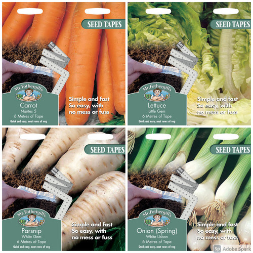 Vegetable seed tapes - seed,