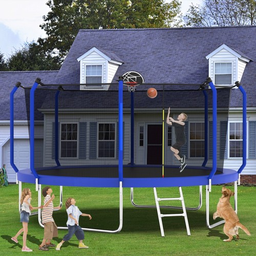 12ft astm trampoline - trampoline, w/
