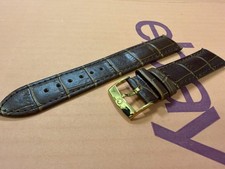 19mm omega Leather Watch Strap
