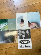 Placebo 5 x flyers - Collection Scottish tour band show gig memorabilia.