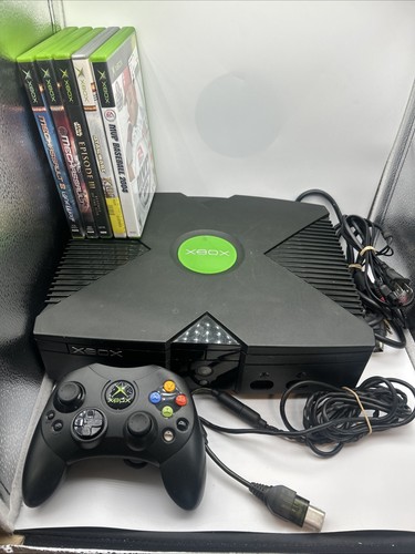 Original xbox console bundle - original,