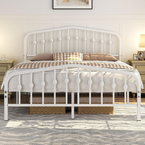 5ft king bed frame slatted - bed,