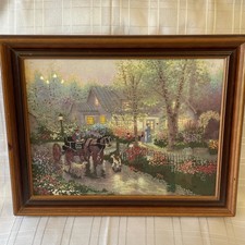Vintage Framed Cross Stitch