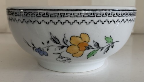 Antique grindley floral bowl - antique,