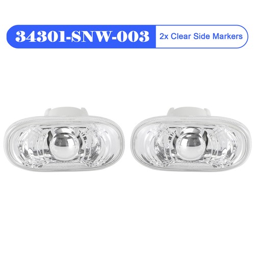 Clear side markers - side,