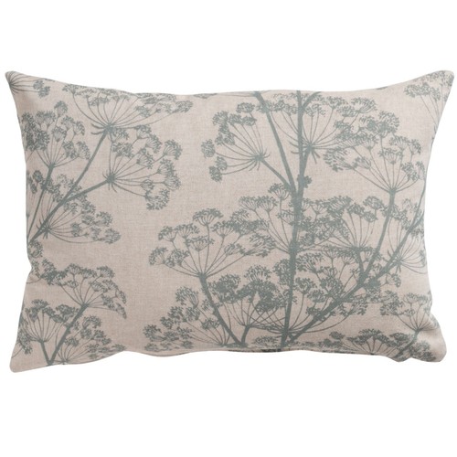 Cow parsley boudoir cushion - boudoir,