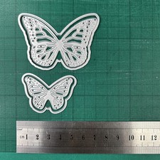 2 Butterflies Die Set 4pc
