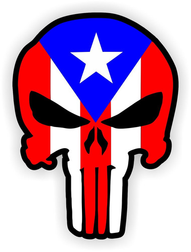 Puerto rico punisher skull - punisher,