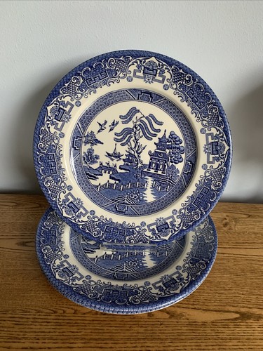 Johnson bros blue and - blue, white
