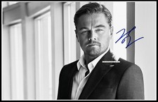 Leonardo DiCaprio, Autographed, Pure Cotton Canvas Image. Limited Edit (LD-4) x
