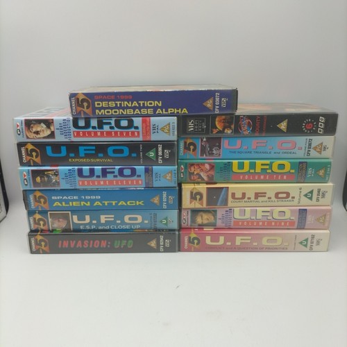 Gerry anderson vhs tape lot - gerry,