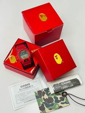 Casio G-SHOCK DW-6900 A Bathing Ape BAPE Red Collaboration Limited 2000 Boxed