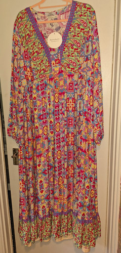 Rusttydustty floral maxi dress - rusttydustty,
