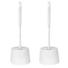 2 x Toilet Brush Holder Set