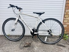 White GT Tachyon hybrid bike