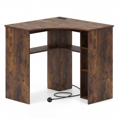 Triangle corner computer desk - corner,