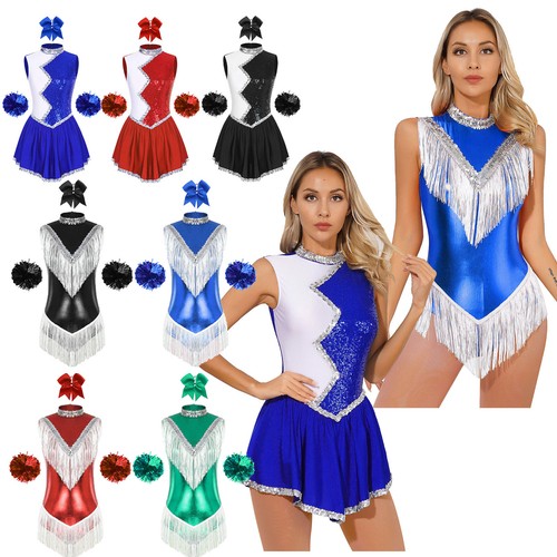 Womens metallic cheer leader - cheer,