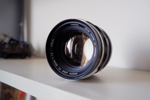 Canon mount 50mm 1 - 50mm, f/1.4