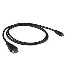 1.8-m Video Cable for Tesco HUDL & HUDL 2 (Micro Hdmi to hdmi) 1080p Full HD