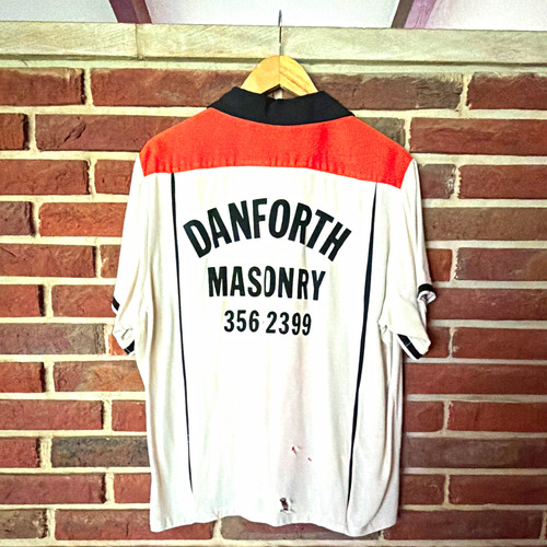 Vintage tritone bowling shirt - vintage,