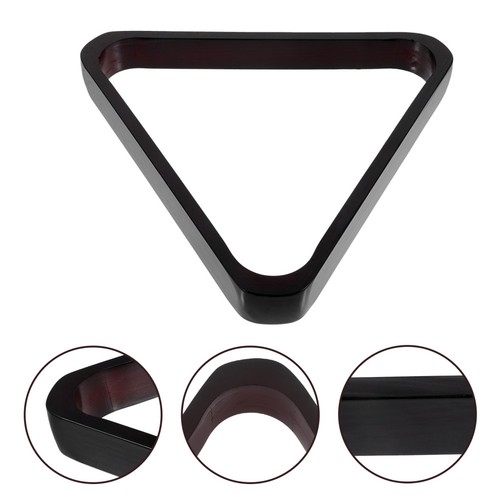 Black wood snooker balls - snooker, frame