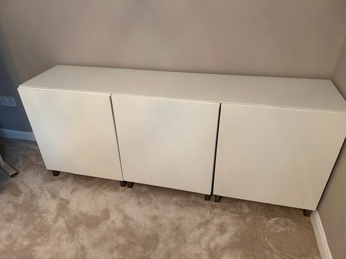 Ikea besta white - ikea, gloss