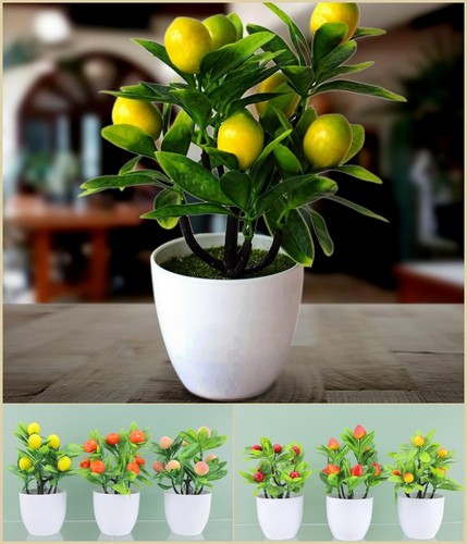 18x24cm artificial lemon tree - artificial,