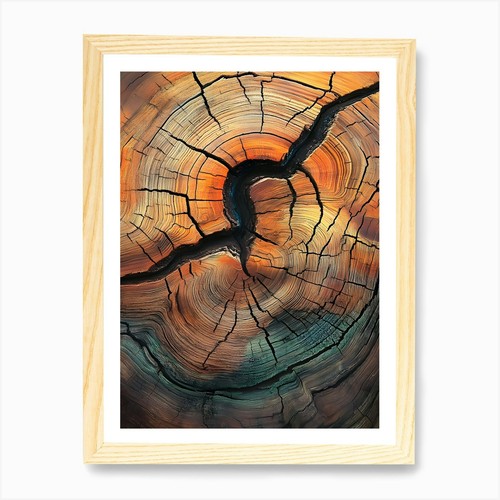 Tree trunk art - trunk,