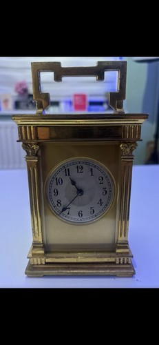 French brass carriage - brass,