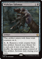 MTG ~ Wishclaw Talisman ~ FDN