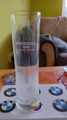 Rekorderlig cider pint glass - rekorderlig,