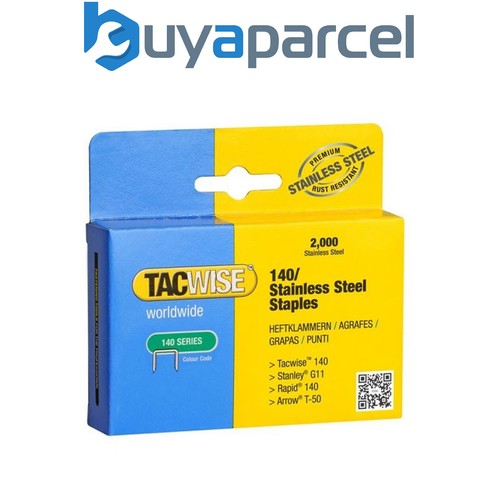 Tacwise 140 series staples - 140,