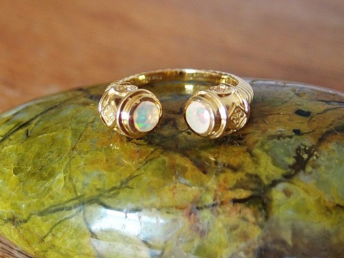 Ethiopian opal and yellow - ethiopian,