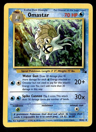 Omastar fossil 40 - fossil, 40/62