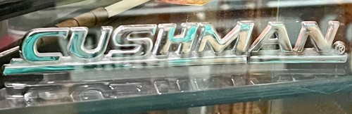 Vintage chrome cushman - vintage,